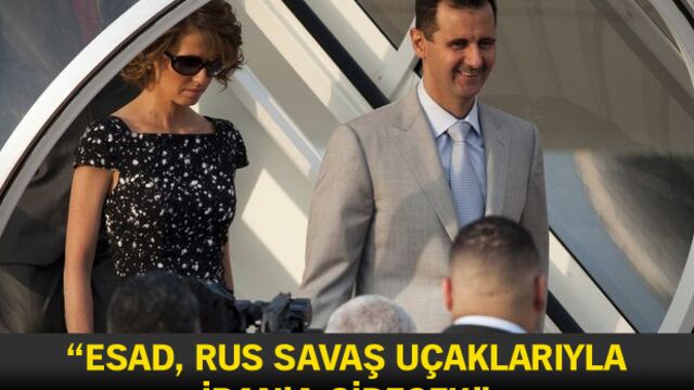 "Esad, Rus savaş uçaklarıyla İran'a gidecek"