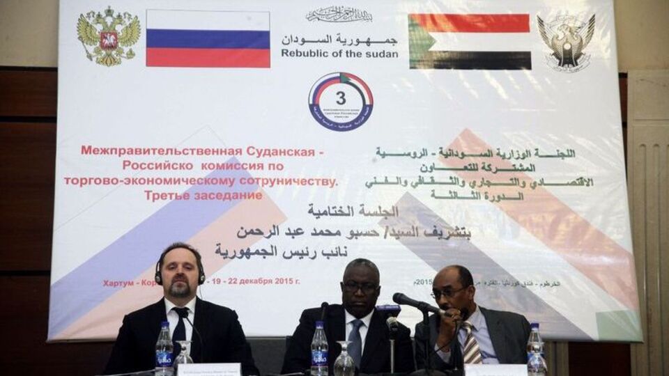 Sudan ile Rusya arasında işbirliği