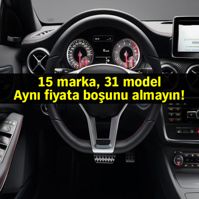 Standart modeli en dolu araba...