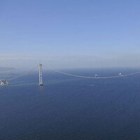 Köprüden geçen onunla karşılaştı!