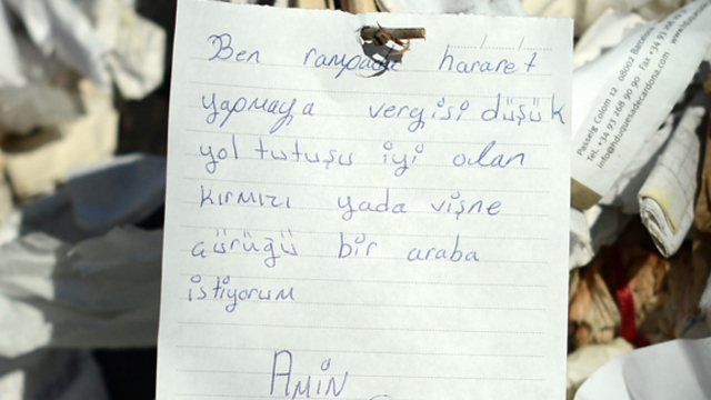 Dilek duvarı doldu taştı!