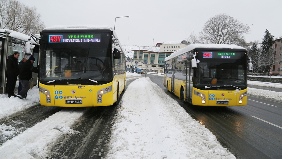 İETT yılbaşında ek sefer düzenliyor