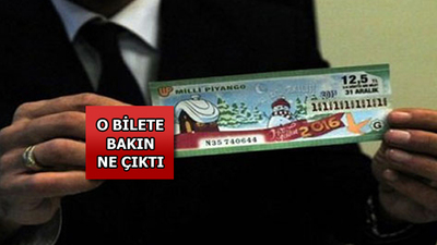 Milli Piyango'da şaşırtan ikramiye