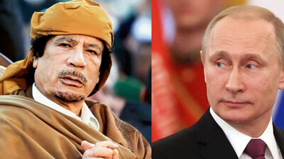 Kaddafi Putin'in kızını istemiş!