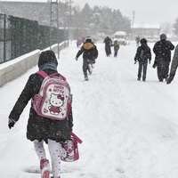 Kırklareli'de eğitime kar engeli