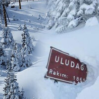 Uludağ'da kar kalınlığı 85 cm