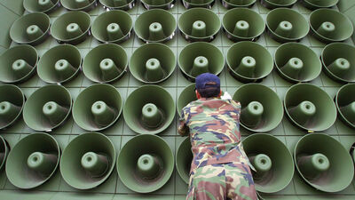 Güney Kore'den Kuzey Kore'ye şarkılı mesaj: Bang bang!