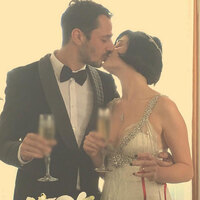 Gonca gelinliği giydi!