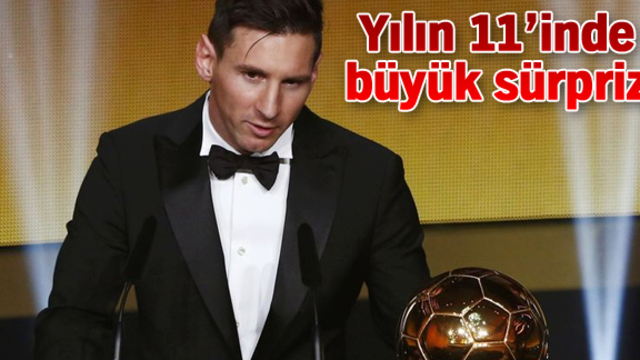 Altın Top 5. kez Messi'nin!