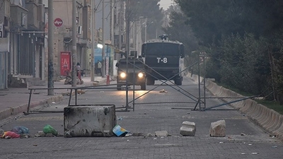 Sur'daki o sokakta, sokağa çıkma yasağı kaldırıldı