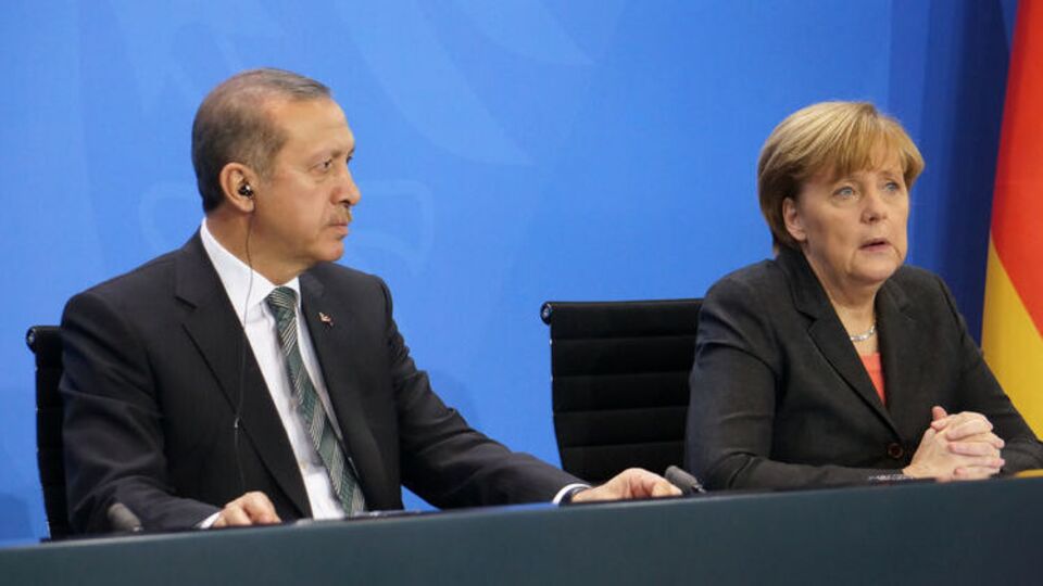 Cumhurbaşkanı Erdoğan, Merkel ile görüştü