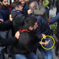 Sultanahmet'te gerginlik:1 gözaltı!