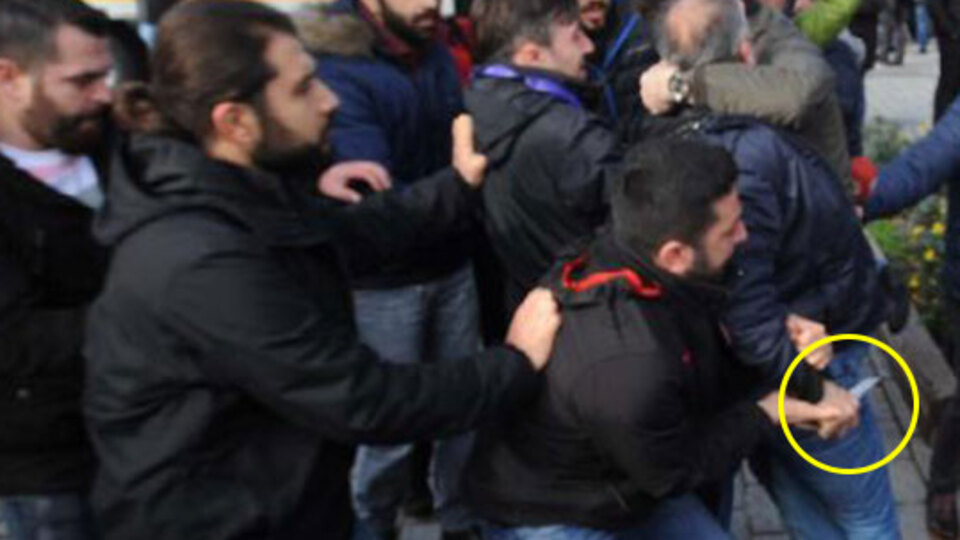 Sultanahmet'te gerginlik:1 gözaltı!