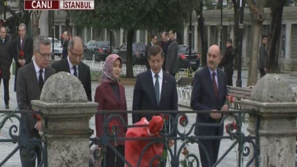 Davutoğlu Sultanahmet'te