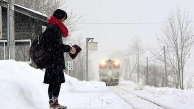 Bu tren hattının tek bir yolcusu var!
