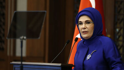 Emine Erdoğan: Sözün bittiği yer