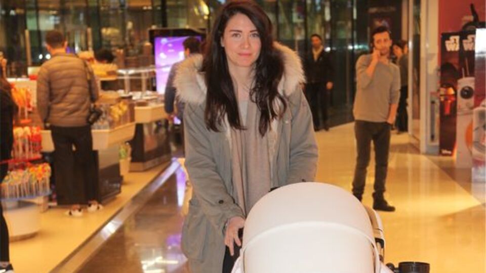 Nefise Karatay'ın keyfi yerinde