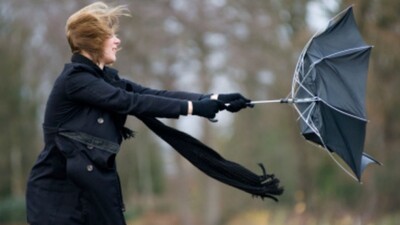 Şiddetli rüzgarın bir faydası da...