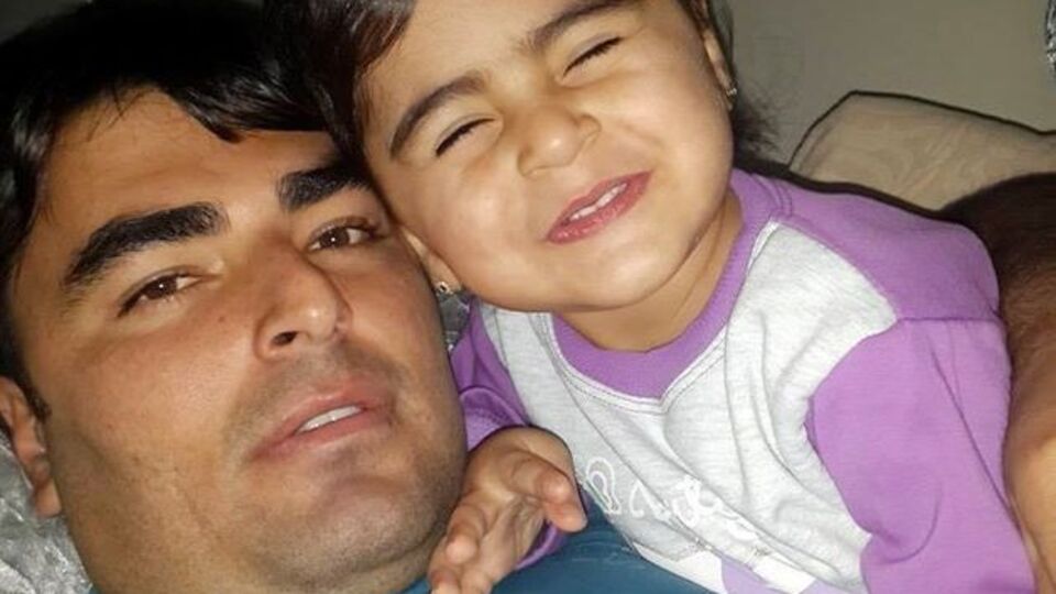 4 yaşındaki kızıyla şehit oldu!