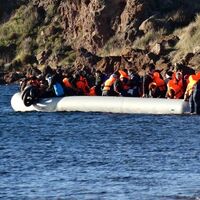 Bir günde 837 göçmen!