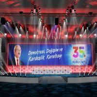 Kılıçdaroğlu'na Justin Bieber ışıklandırması!