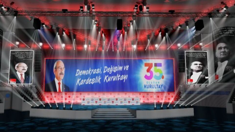 Kılıçdaroğlu'na Justin Bieber ışıklandırması!