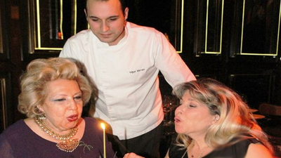 Doğum günlerini birlikte kutladılar