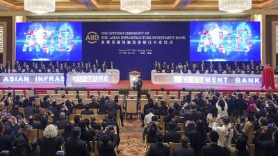 Asya Altyapı Yatırım Bankası'nın kurucu ortağı olduk