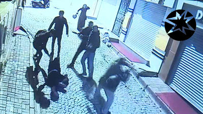 Dayak yiyen oğlunu sazıyla korumaya çalıştı ama...