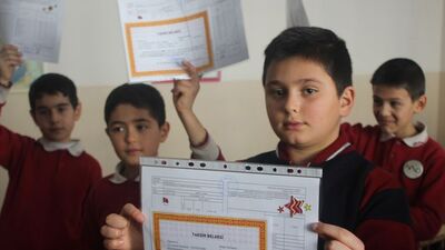 Öğretmen karne görüşleri