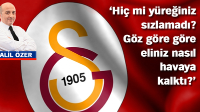 'İtham ediyorum'