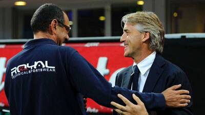 Mancini-Sarri barıştı