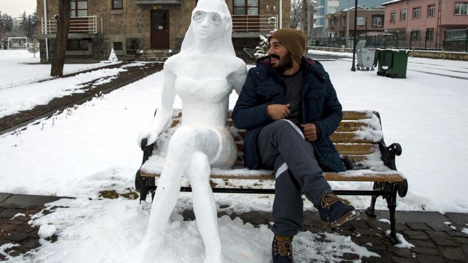 Kış ortasında yaz havası estirdi!