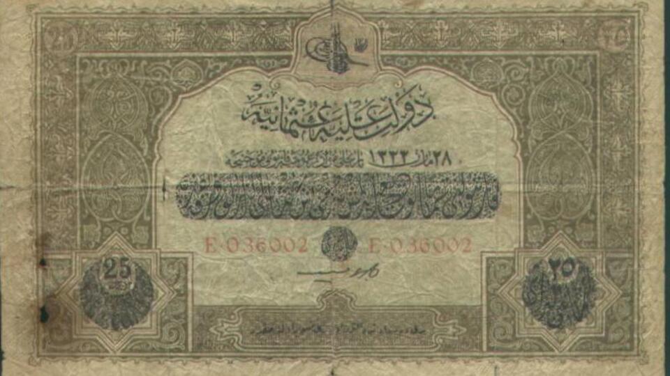 Osmanlı'da ilk kağıt para!