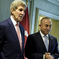 Çavuşoğlu, Kerry ile Suriye'yi görüştü