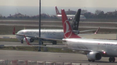 THY uçağının motoru havada arızalandı!