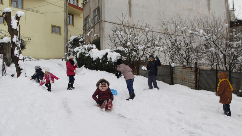 Kocaeli'nde eğitime kar engeli