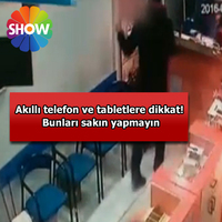 Tablet böyle patladı!