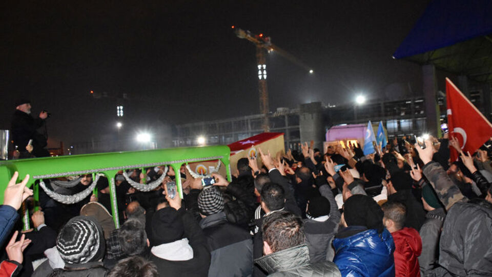 Suriye'de ölen MHP'li başkan yardımcısının cenazesi İstanbul'da