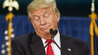 Trump'a domates atan genç gözaltında!