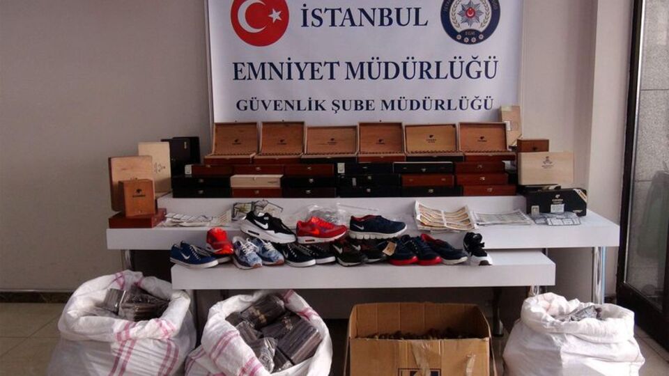 Taklit ayakkabı satan çeteye operasyon!