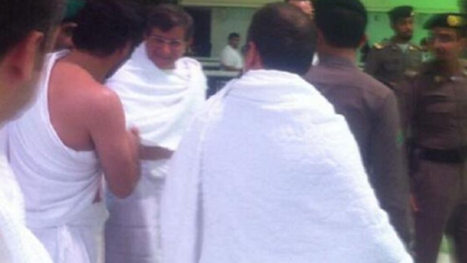 Sabah namazını Kabe'de kıldı!