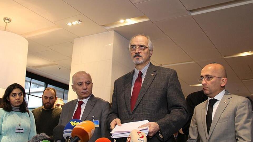 Suriye rejiminden Cenevre açıklaması