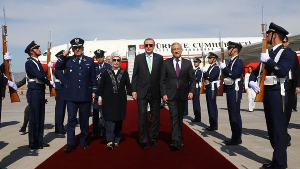Cumhurbaşkanı Erdoğan Şili'de