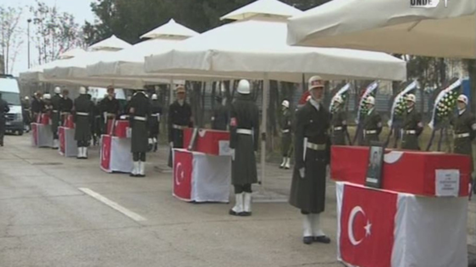 5 şehit memleketlerine uğurlandı