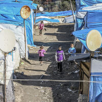 Türkmendağı'nda hayat devam ediyor