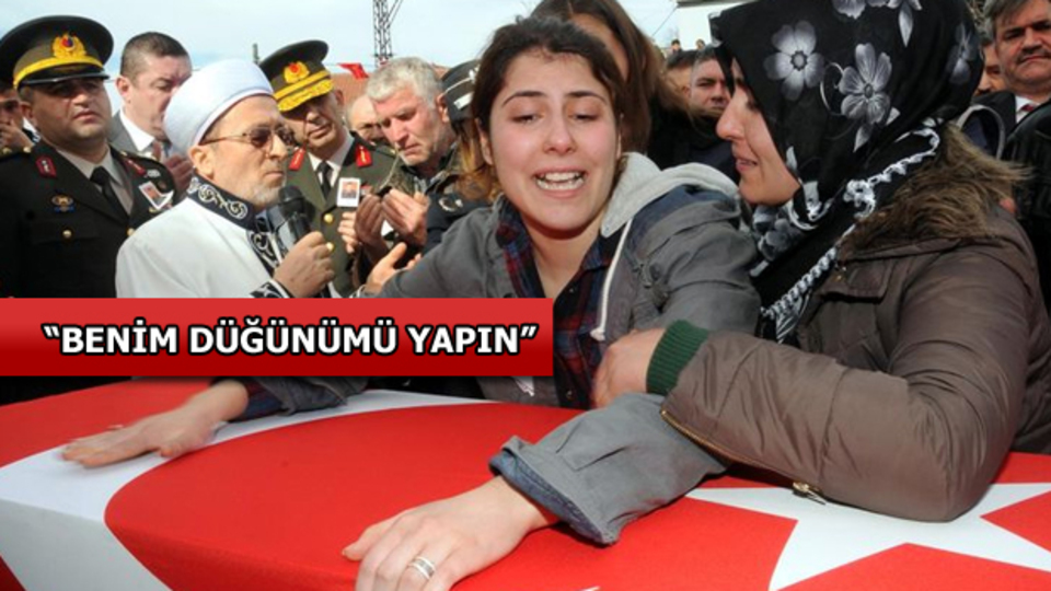 Nişanlısının feryadı yürek dağladı!