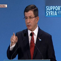 Davutoğlu: Türkiye-Halep koridoru kapandı! On binler sınıra yürüyor