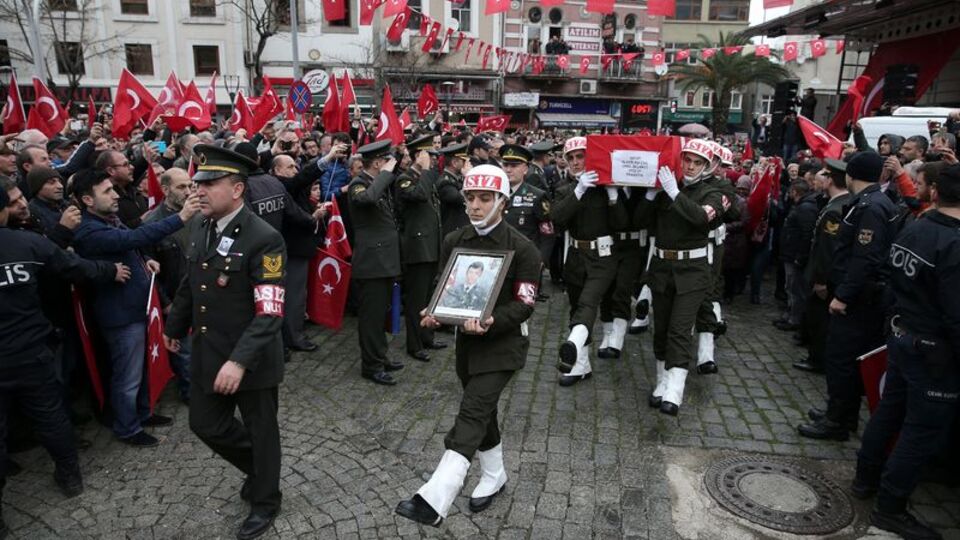 Astsubay Kıdemli Çavuş Ünal Bıçakçı'ya son veda