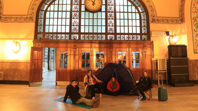 Haydarpaşa Garı'nda restorasyon öncesi son gece